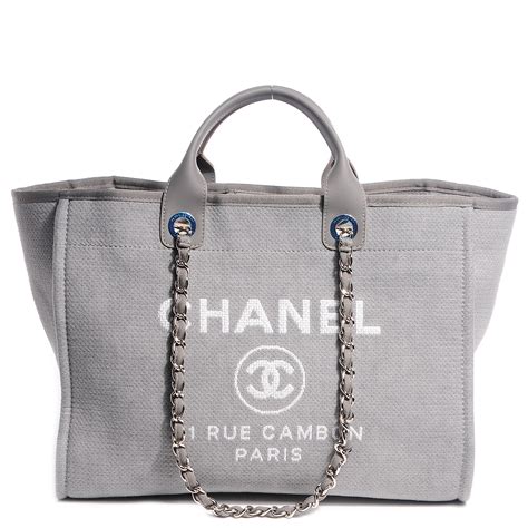 chanel large deauville tote bag price